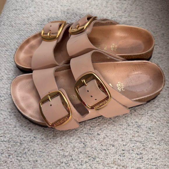 Birkenstock Arizona Big Buckle, gold hardware size 36 - Picture 3 of 10